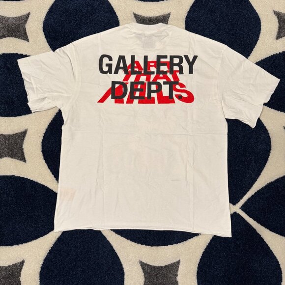 Gallery Dept Corona Virus Art That Kills White Tee Mens Size Large - Picture 3 of 3